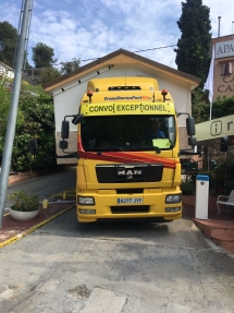 Convoy Excepcional Mobil Home Transporte Casas Módulos Transporte Especial TransDuranPort89