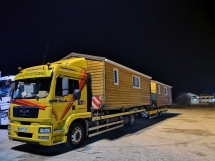 Convoy Excepcional Mobil Home Transporte Casas Módulos Transporte Especial TransDuranPort89