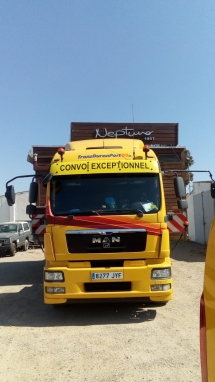 Convoy Excepcional Mobil Home Transporte Casas Módulos Transporte Especial TransDuranPort89